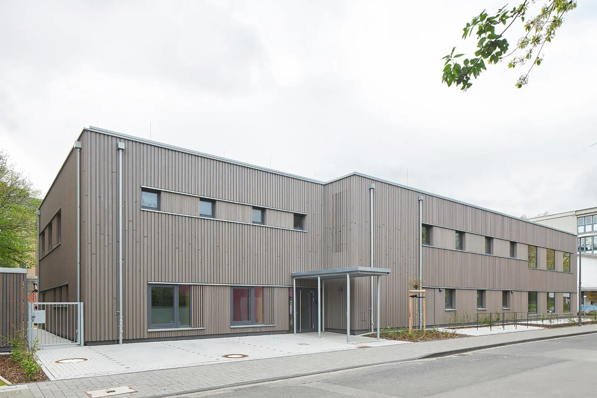 Förderkindergarten in Holzbauweise