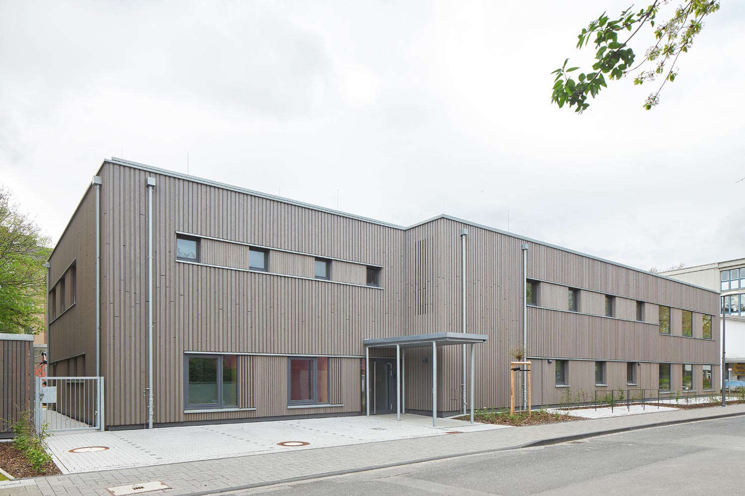 Förderkindergarten in Holzbauweise